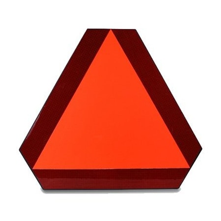 Smv Industries STL Slow Vehicle Sign, 2-CH 2-CH